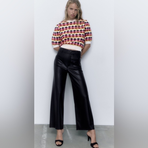 Zara multicolored net sweater originally bought in Zara Rome. - Picture 1 of 3